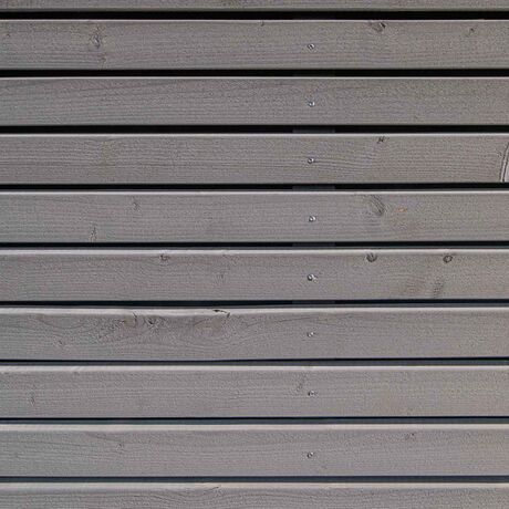 Gebr. Eisenring AG, 4-0179, Fassade, nord. Fichte, Rhomboid 20/72, strukturfein, colorshield vorvergraut Lavagrau